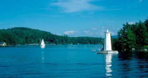 Herrick Cove Lighthouse - Lake Sunapee Living