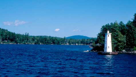 Herrick Cove Lighthouse - Lake Sunapee Living